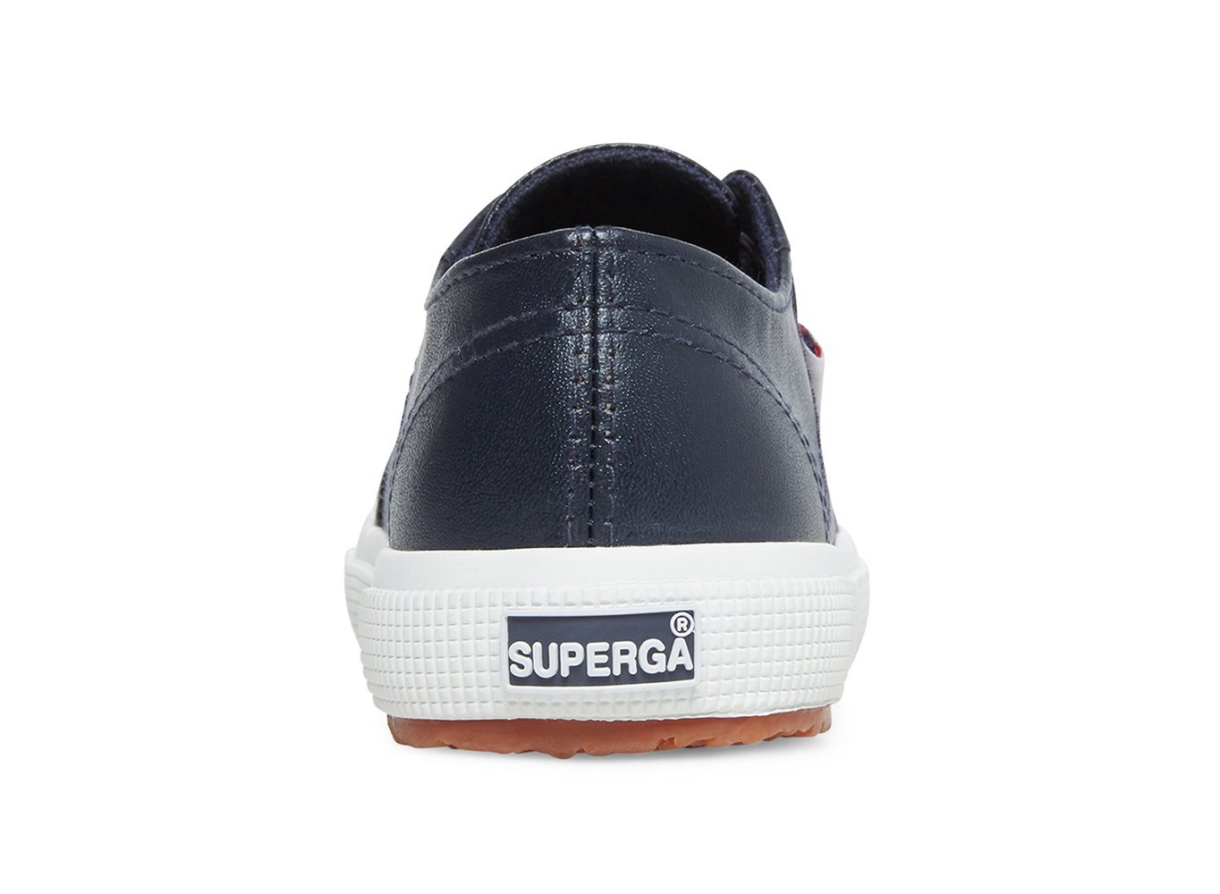 Superga Sneakers Kids - 2750 Nappaleaj Leather - Navy - HOPTN0386